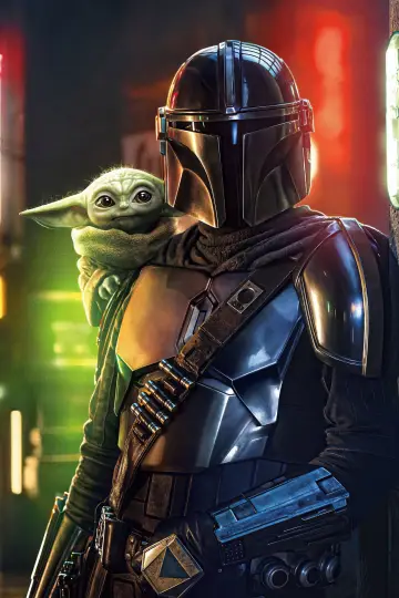 Plakat do filmu "Star Wars: The Mandalorian and Grogu" #813512