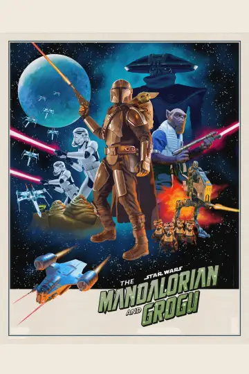 Plakat do filmu "Star Wars: The Mandalorian and Grogu" #813532