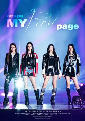 Plakat do filmu "에스파: 마이 퍼스트 페이지" #1015806