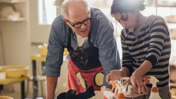 Zasłona do filmu "Art Happens Here with John Lithgow" #464361