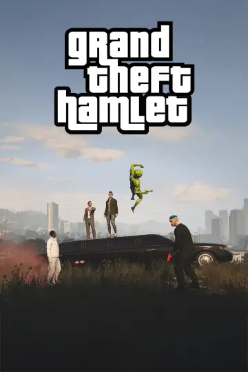Plakat do filmu "Grand Theft Hamlet" #656645