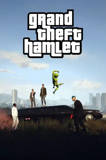 Plakat do filmu "Grand Theft Hamlet" #656648