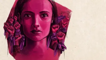 Zasłona do filmu "Nie jesteś sama: Walka z Watahą" #415868