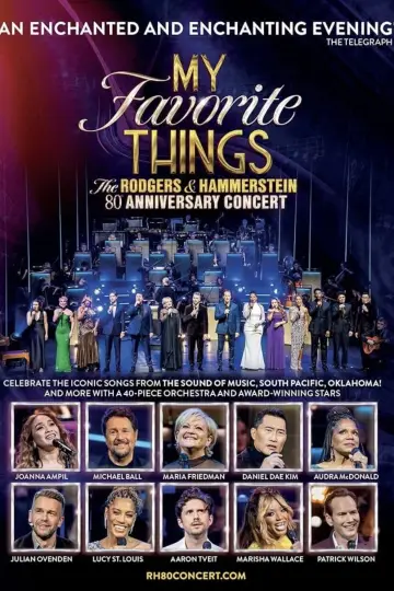 Plakat do filmu "My Favorite Things: The Rodgers & Hammerstein 80th Anniversary Concert" #1003293