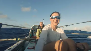 Zasłona do filmu "Wellenbrecherinnen - Im Ruderboot über den Atlantik" #354595