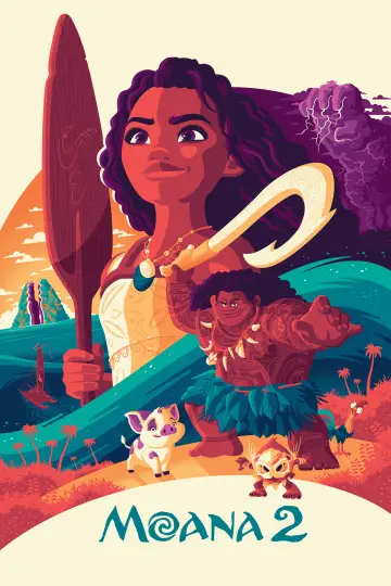 Plakat do filmu "Vaiana 2" #547209