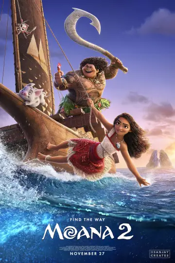 Plakat do filmu "Vaiana 2" #547242