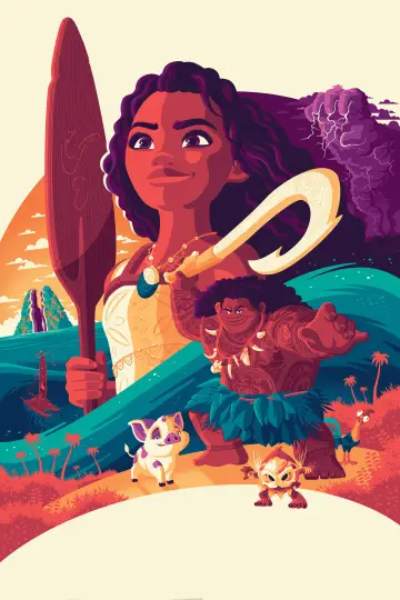 Plakat do filmu "Vaiana 2" #547276