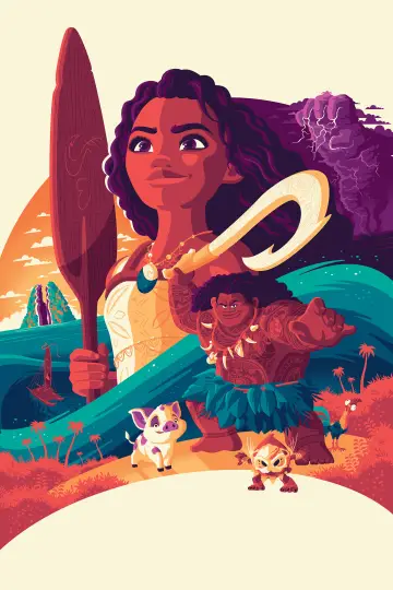 Plakat do filmu "Vaiana 2" #547314