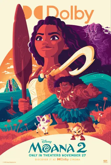 Plakat do filmu "Vaiana 2" #547375