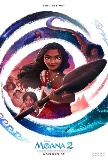 Plakat do filmu "Vaiana 2" #547400