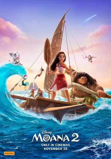 Plakat do filmu "Vaiana 2" #547435