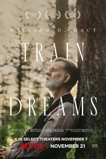 Plakat do filmu "Sny o pociągach" #515112