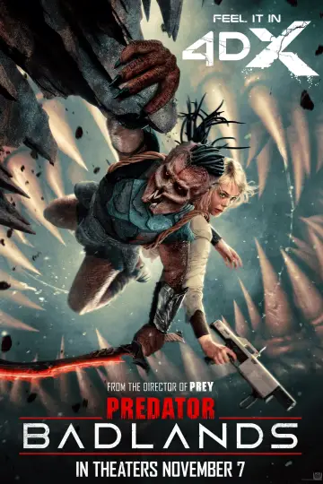 Plakat do filmu "Predator: Strefa zagrożenia" #508001