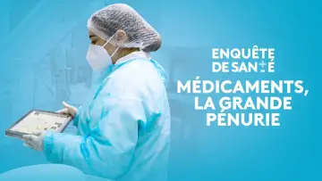 Zasłona do filmu "Médicaments, la grande pénurie" #366900