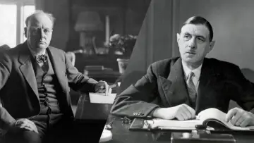 Zasłona do filmu "De Gaulle vs Churchill : Mémoires de guerre, guerre des mémoires" #1015962