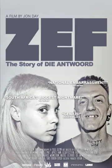 Plakat do filmu "ZEF - The Story of Die Antwoord" #1060292