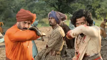 Zasłona do filmu "राजा शिवाजी" #1869643