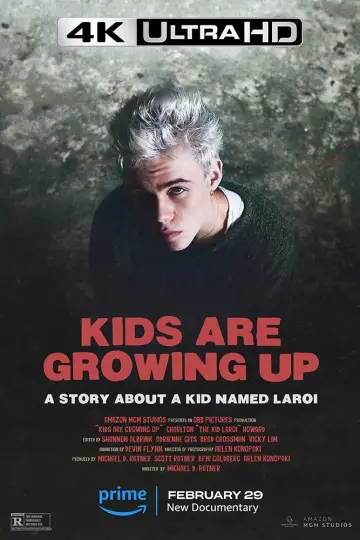 Plakat do filmu "Kids Are Growing Up: A Story About a Kid Named Laroi" #409320