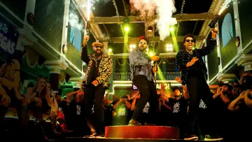 Zasłona do filmu "ఓమ్ భీమ్ బుష్" #453705