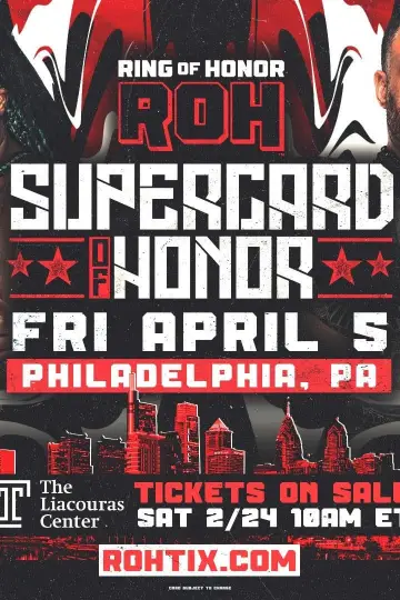 Plakat do filmu "ROH: Supercard of Honor 2024" #442708