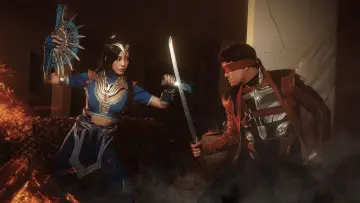 Zasłona do filmu "Kenshi V Kitana: Battle of The Realms" #410214
