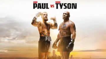 Zasłona do filmu "Jake Paul vs. Mike Tyson" #705906