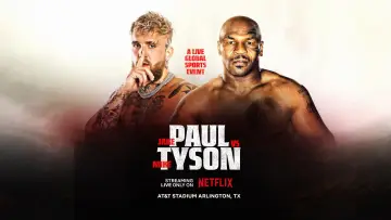 Zasłona do filmu "Jake Paul vs. Mike Tyson" #705913