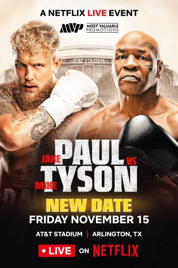Plakat do filmu "Jake Paul vs. Mike Tyson" #705931