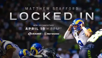 Zasłona do filmu "Matthew Stafford: Locked In" #468193