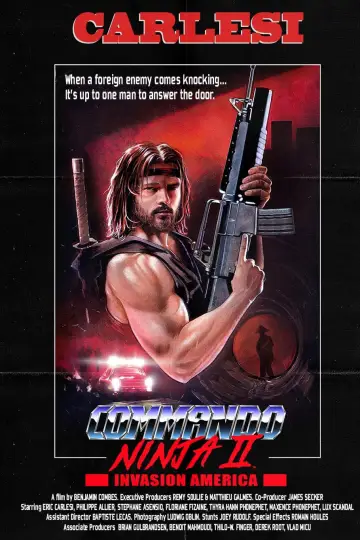 Plakat do filmu "Commando Ninja 2: Invasion America" #1153256