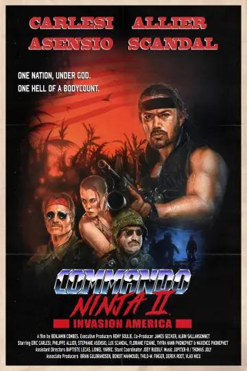 Plakat do filmu "Commando Ninja 2: Invasion America" #1153258