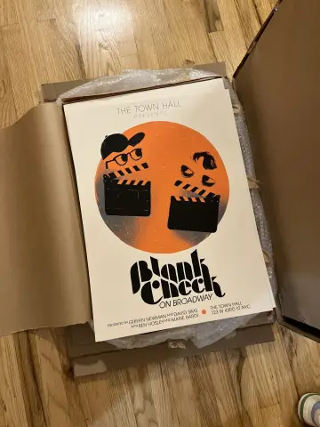 Blank Check On Broadway