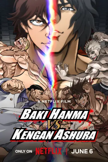 Plakat do filmu "Baki Hanma kontra Kengan Ashura" #738002