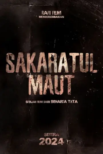 Plakat do filmu "Sakaratul Maut" #943485
