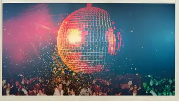 Zasłona do filmu "Disco