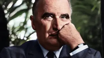Zasłona do filmu "Georges Pompidou, la cruauté du pouvoir" #438237