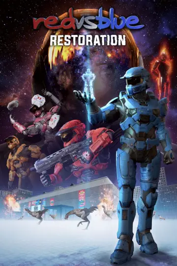 Plakat do filmu "Red vs. Blue: Restoration" #448776