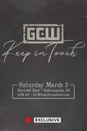 Plakat do filmu "GCW Keep in Touch 2024" #439895
