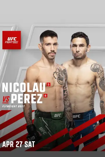 Plakat do filmu "UFC on ESPN 55: Nicolau vs. Perez" #447116