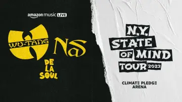 Zasłona do filmu "Wu-Tang Clan & Nas: NY State of Mind Tour at Climate Pledge Arena" #473534