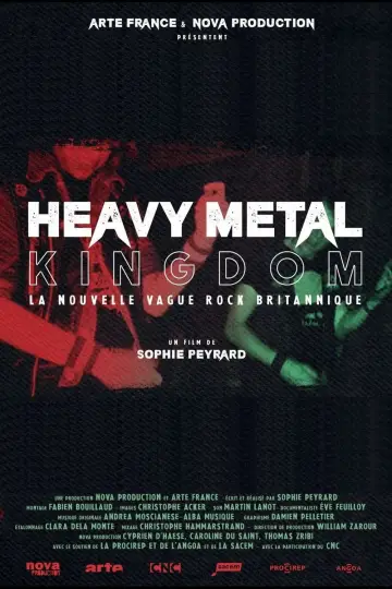 Plakat do filmu "Heavy Metal Kingdom : La nouvelle vague rock britannique" #464694