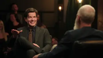 Zasłona do filmu "Następny gość Davida Lettermana: John Mulaney" #473183