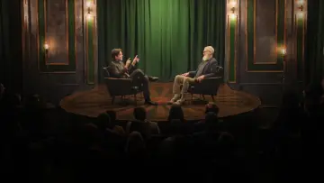 Zasłona do filmu "Następny gość Davida Lettermana: John Mulaney" #473184