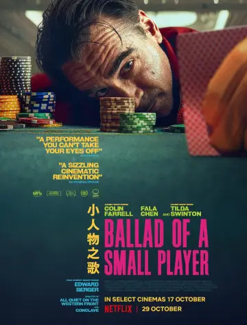Plakat do filmu "Ballada o drobnym karciarzu" #585221
