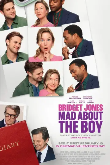 Plakat do filmu "Bridget Jones. Szalejąc za facetem" #1825446