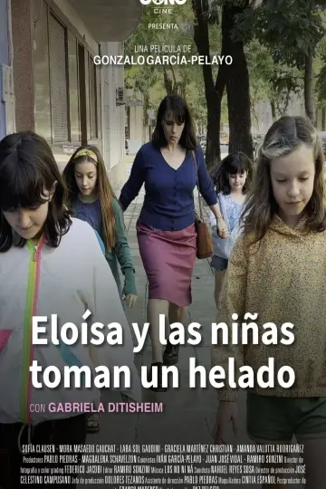 Eloísa y las niñas toman un helado