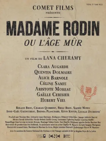 Plakat do filmu "Madame Rodin ou l