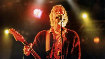 Zasłona do filmu "Kurt Cobain: Moments That Shook Music" #452439