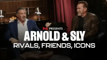 Zasłona do filmu "Arnold & Sly: Rivals, Friends, Icons" #1095596